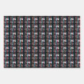 スケートボーディング – スケートボーおもしろいダーパークベンチ ラッピングペーパーシート (正面2)