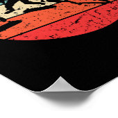 スケートボーディング – ヴィンテージレトロスケートボーダー ポスター (角)