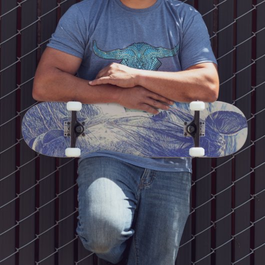 スケートボードと馬像 スケートボード (室外3)