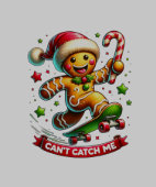 スケートボードのジンジャーブレッド喜び (襟)