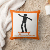 スケートボードのスケートボーカスタムダー クッション (ブランケット)