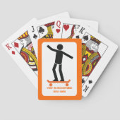 スケートボードのスケートボーカスタムダー トランプ (裏面)