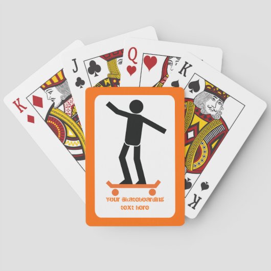 スケートボードのスケートボーカスタムダー トランプ (裏面)
