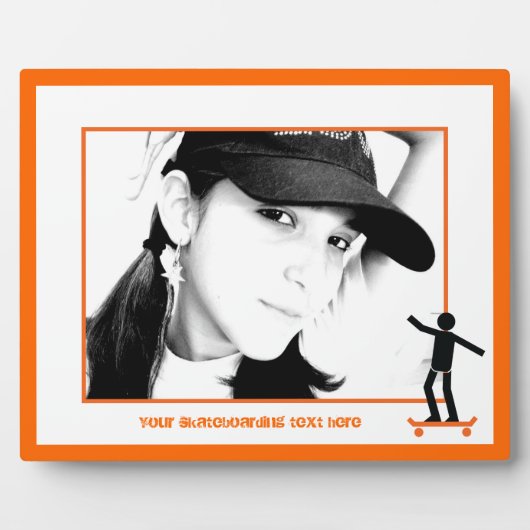 スケートボードのスケートボーカスタムダー フォトプラーク (正面)