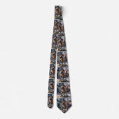 スケートボードのスタント:動きのスタフィー ネクタイ (裏面)
