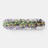 スケートボードのデッキ|の雑草の医学の目的 スケートボード (横)