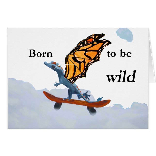 スケートボードのドラゴン (正面横)