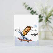 スケートボードのドラゴン ポストカード (スタンド正面)