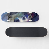 スケートボードのハスキー#skateboardド#husky スケートボード (横)