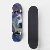 スケートボードのハスキー#skateboardド#husky スケートボード (正面)