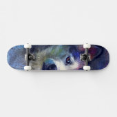 スケートボードのハスキー#skateboardド#husky スケートボード (横)