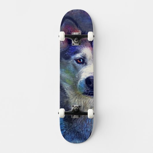 スケートボードのハスキー#skateboardド#husky スケートボード (正面)