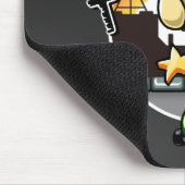 スケートボードのマウスパッドのラット マウスパッド (コーナー)