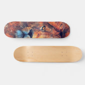 スケートボードのライオンの#lionの#skateboard スケートボード (横)