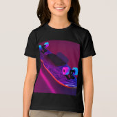 スケートボードの伝説 トライブレンドTシャツ (正面)