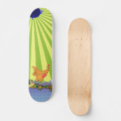 スケートボードの古い学校が遅すぎる スケートボード (正面)