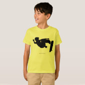 スケートボードの子供のTシャツ-十代の若者たち-スポーツ Tシャツ (正面フル)