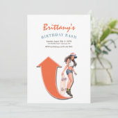 スケートボードの少女 招待状 (スタンド正面)