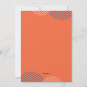 スケートボードの招待状 招待状 (裏面)