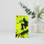 スケートボードの軽い爆発 名刺 (スタンド正面)