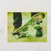 スケートボードはがき ポストカード (正面/裏面)