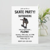 スケートボードはフロースケートボーダーと一緒に行く 招待状 (スタンド正面)
