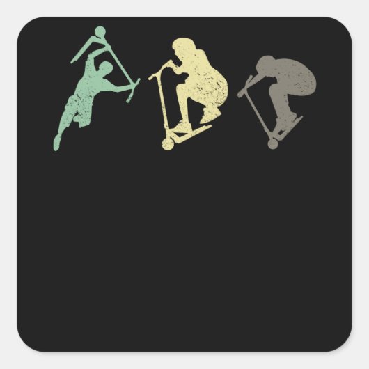 スケートボードより良い スクエアシール (正面)