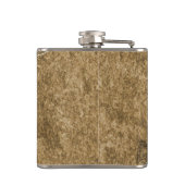 スケートボードをするTレックス フラスク (裏面)