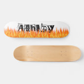 スケートボードを個人化して下さい スケートボード (横)