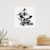 スケートボードカスタムポスター ポスター (キッチン)