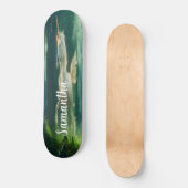 スケートボードガーリーオールドホワイトユニコーン スケートボード (正面)