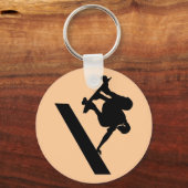 スケートボードキーリング キーホルダー (正面)