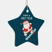 スケートボードクリスマスコレクティブ セラミックオーナメント (右)