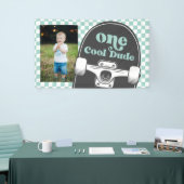 スケートボードクールワンダード誕生日写真 横断幕 (トレードショー)