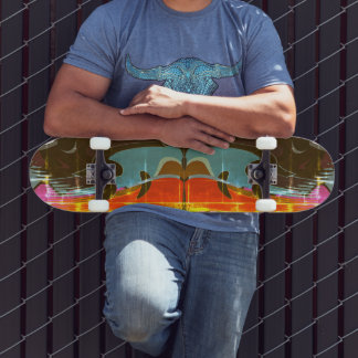 スケートボードグラフティアート抽象芸術 スケートボード