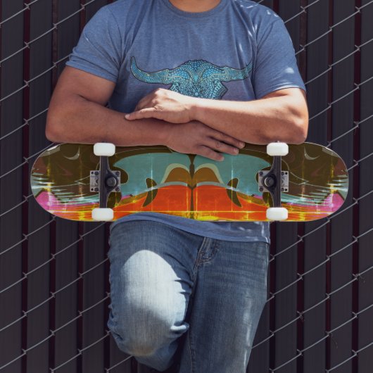 スケートボードグラフティアート抽象芸術 スケートボード (室外3)