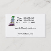 スケートボードサイズの比較 名刺 (裏面)