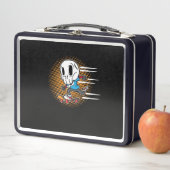 スケートボードスケルトンスケートボードスケートボード メタルランチボックス (インサイチュ)