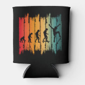 スケートボードスケーターの進化 缶クーラー (正面)