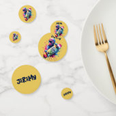 スケートボードスケーターハッピーバースデーモノグラムムス | コンフェッティ (グループ)