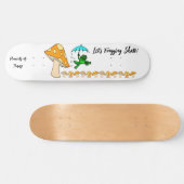 スケートボードスケートキノコを凍らせよう スケートボード (横)