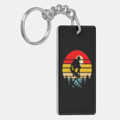 スケートボードスケートボードスケーター キーホルダー (正面左)