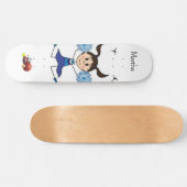 スケートボードスポーツガールズ スケートボード (横)