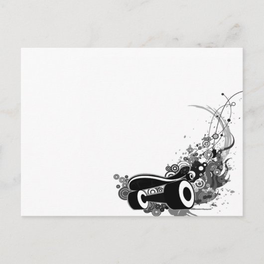 スケートボードスワッグ ポストカード (正面)