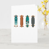 スケートボードセット スケーター スケートボード ギフト カード (黄色い花)