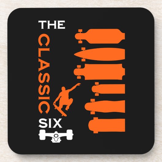 スケートボードタイプ コースター (正面)