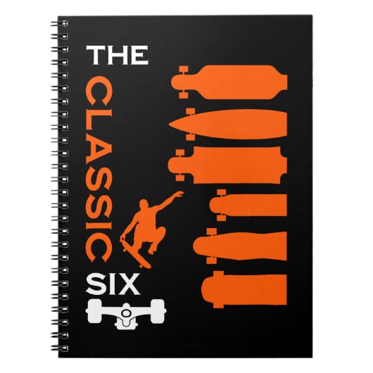 スケートボードタイプ ノートブック (正面)