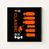 スケートボードタイプ ノートブック (裏面)