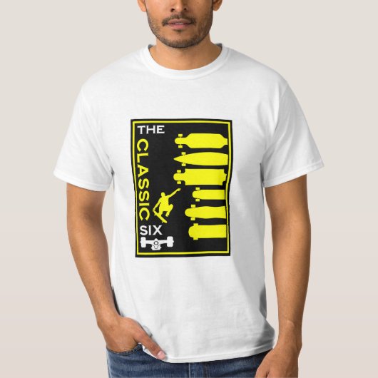 スケートボードタイプ Tシャツ (正面)