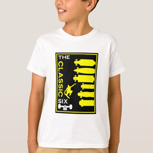 スケートボードタイプ Tシャツ (正面)
